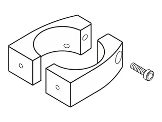 Ergotron - Monteringskomponent (brakett) aluminium
