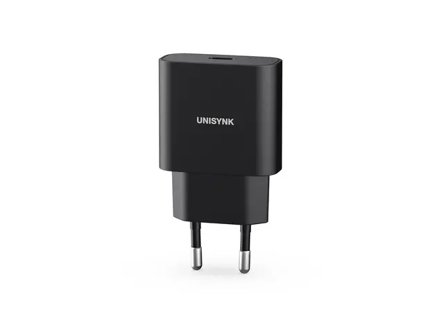 Unisynk Slim Wall Charger - Strømadapter 20 watt 3 A PD 3.0 (24 pi...