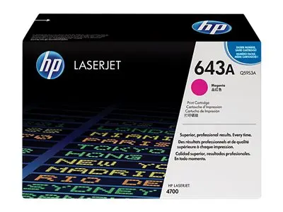 HP 643A - Magenta - original - LaserJet - tonerpatron (Q5953A) - f...