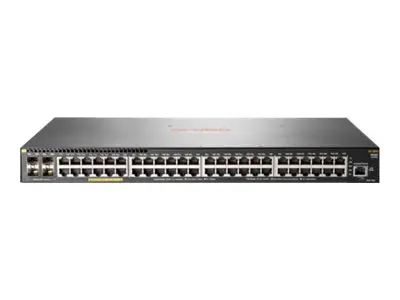 HPE Aruba 2930F 48G PoE+ 4SFP+ - Switch - L3 - Styrt - 48 x 10/100...