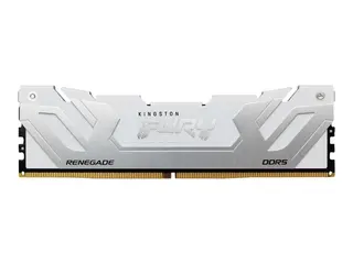 Kingston FURY Renegade - DDR5 - modul - 24 GB DIMM 288-pin - 8000 MT/s / PC5-64000 - CL38 - 1.4 V - klokkete ubufferte - on-die ECC - sølv, hvit