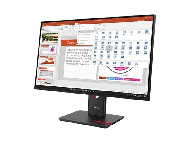 Lenovo ThinkVision T27-40 - LED-skjerm 27" 1920 x 1080 Full HD (10...