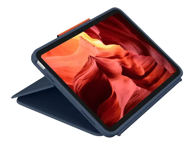Logitech Rugged Combo 4 - Tastatur og folioveske Apple Smart conne...