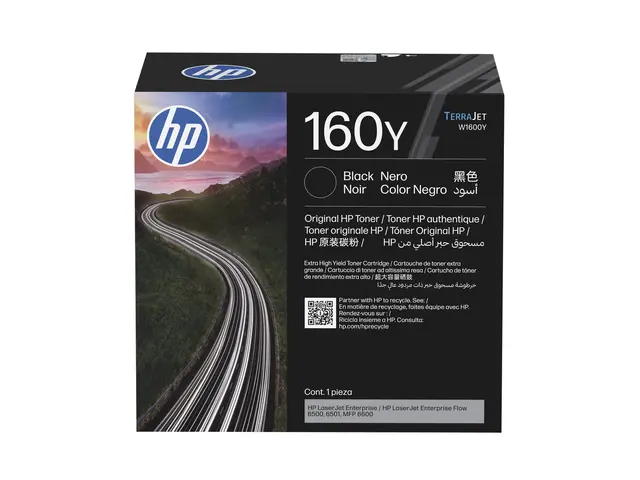 HP 160Y - Ekstra høy ytelse - svart - original - LaserJet - boks -...