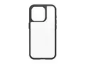 OtterBox React Series - Baksidedeksel for mobiltelefon antimikrobielt - klarsvart - for Apple iPhone 15 Pro