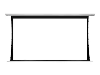 Elite Screens Saker Tab-Tension Series SKT110XH-E24-AUHD Projeksjonsskjerm - takmonterbar, veggmonterbar - motorisert - 110" (279 cm) - 16:9 - AcousticPro UHD - hvit