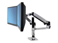 ERGOTRON LX redesign Dual Arm pole mount 2 TFT or 1 TFT and 1 notebook arm