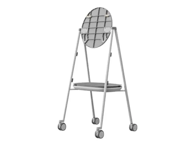 Steelcase - Vogn for interaktiv flatpanel grå, arktisk hvitt, tinn...