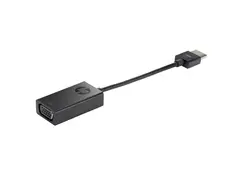 HP HDMI to VGA Display Adapter Video adapter - HD-15 (VGA) hunn til HDMI hann