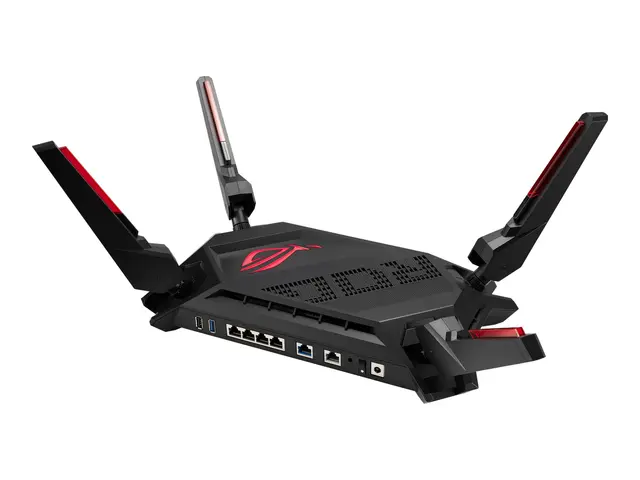 ASUS ROG Rapture GT-AX6000 - Trådløs ruter 4-portssvitsj 1GbE, 2.5...