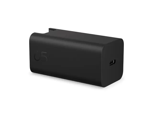HP GaN Wall Charger - USB-C-strømadapter AC 115/230 V 65 watt svart