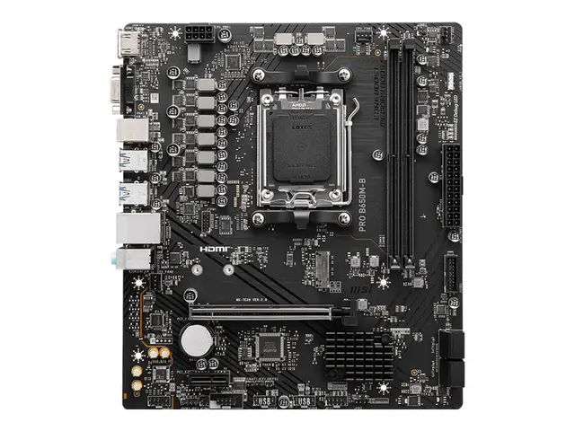 MSI PRO B650M-B - Hovedkort micro ATX Socket AM5 AMD B650 Chipset ...