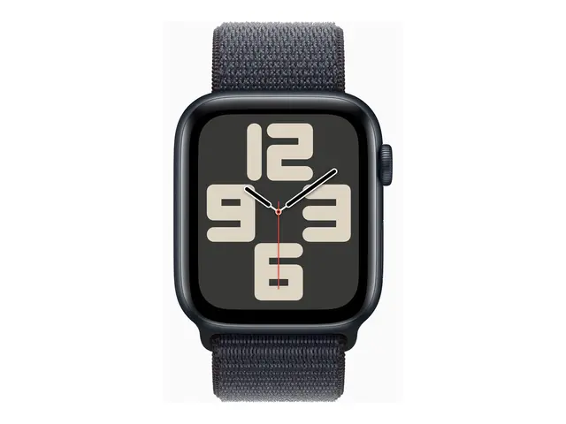 Apple Watch SE (GPS + Cellular) - 2. generasjon 44 mm midnattsalum...