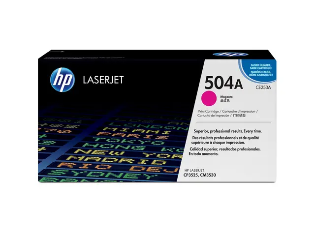 HP 504A - Magenta - original - LaserJet - tonerpatron (CE253A) - f...