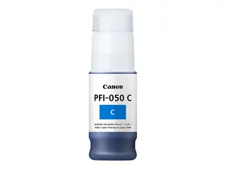 Canon PFI-050C - 70 ml - cyan - original blekkbeholder - for imagePROGRAF TC-20, TC-20M, TC-21, TC-21M