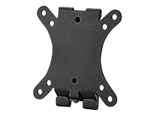 Ergotron Neo-Flex - Monteringssett (veggplate, VESA-adapter) Ultra Light Duty - for flatpanel - svart - skjermstørrelse: 13"-32"