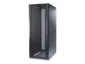 APC NetShelter SX Enclosure with Sides - Rack svart - 45U - 19" - TAA-samsvar - for P/N: SMT2200I2U-BR, SRT1000XLA, SRT1500XLA, SRT2200XLA, SRT3000XLA, SRT3000XLAUS