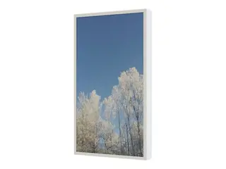 HI-ND Wall Casing PROTECT 75" Portrait monteringssett for LCD-skjerm - hvit, RAL 9003