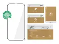 Key Besseggen - Skjermbeskyttelse for mobiltelefon &#248;ko, kant-til-kant - 2.5D - glass - rammefarge svart - for Apple iPhone 15 Plus
