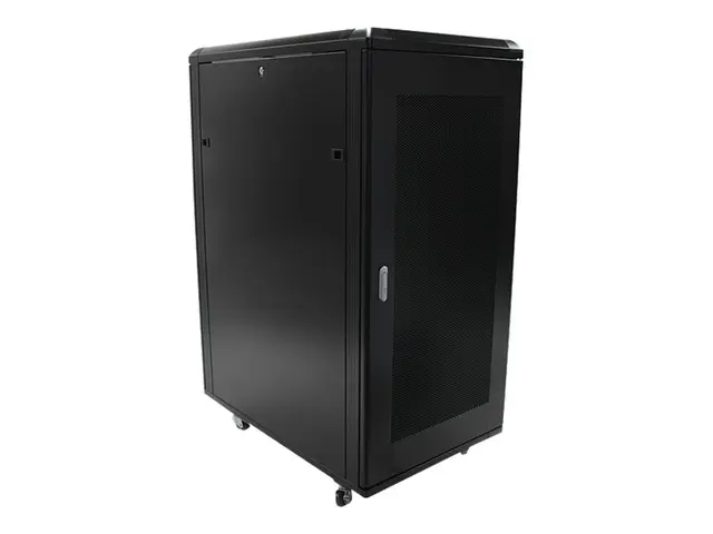 Startech 25U Network Rack Cabinet on Wheels - 36in Deep Portable 1...