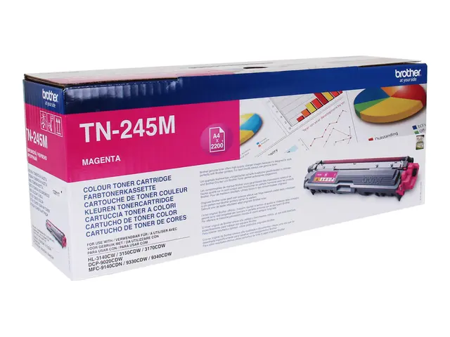 Brother TN245M - Magenta - original - tonerpatron - for Brother DC...