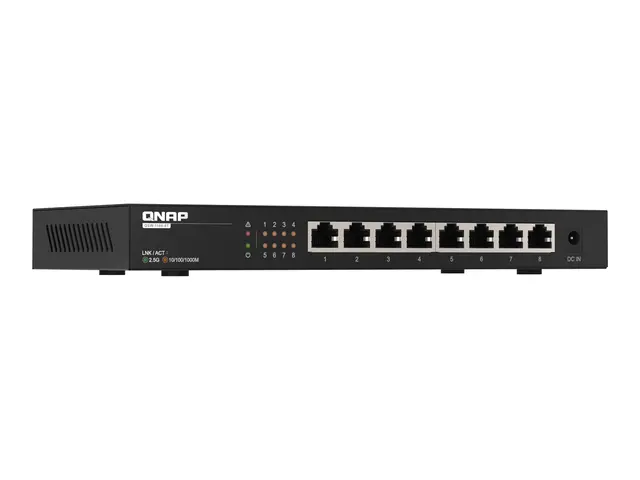 QNAP QSW-1108-8T - Switch - ikke-styrt - 8 x 10/100/1000/2.5G - st...