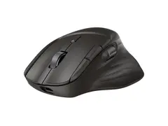 HP 785M - Mus - h&#248;yrehendt - optisk 6 knapper - tr&#229;dl&#248;s - Bluetooth, 2.4 GHz - USB tr&#229;dl&#248;s mottaker - svart