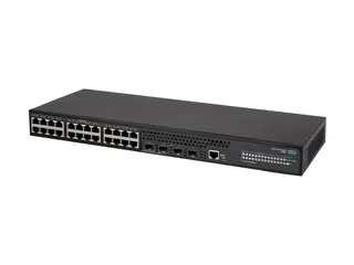 HPE FlexNetwork 5140 24G 4SFP+ EI Switch - L3 - smart - 24 x 10/100/1000 + 4 x 10 Gigabit Ethernet / 1 Gigabit Ethernet SFP+ - rackmonterbar