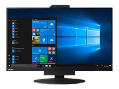 Lenovo ThinkCentre Tiny-in-One 27 - LED-skjerm 27" (27" synlig) - 2560 x 1440 @ 60 Hz - 350 cd/m² - 1000:1 - 4 ms - HDMI, DisplayPort - høyttalere - svart - for ThinkCentre neo 70t 11YU