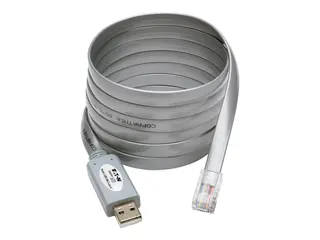 Eaton Tripp Lite Series USB to RJ45 Cisco Serial Rollover Cable, USB Type-A to RJ45 M/M, 6 ft Seriell adapter - USB - gr&#229;