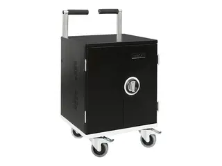 LEBA NoteCart Tablet 30 - Vogn (kun lading) for 30 nettbrett - USB-A&amp;C-lader inkludert 30x USB-C til USB-C-kabler - l&#229;sbar - skjermst&#248;rrelse: up to 10.2&quot; ( iPad 11&quot;)