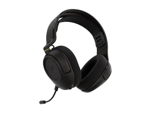 CORSAIR Gaming HS35 v3 - Hodesett - full størrelse Bluetooth / 2,4 GHz radiofrekvens - trådløs - 3,5 mm jakk - karbon 