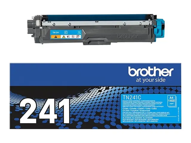Brother TN241C - Cyan - original - tonerpatron - for Brother DCP-9...