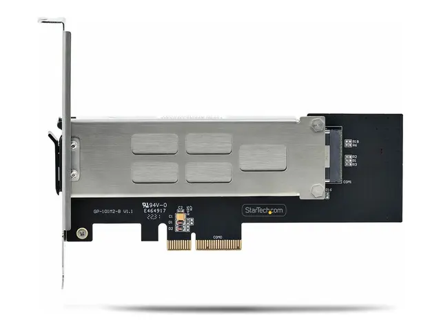 StarTech.com M.2 NVMe SSD to PCIe x4 Mobile Rack/Backplane with Re...