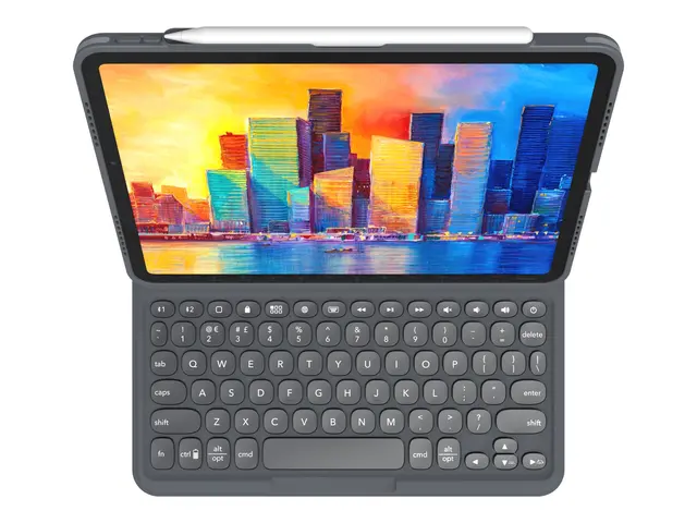ZAGG Pro Keys - Tastatur og folioveske bakgrunnsbelyst Bluetooth N...