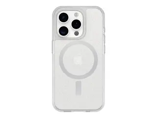 OtterBox React Series - Baksidedeksel for mobiltelefon MagSafe-samsvar - stjernestøv (klart glitter) - for Apple iPhone 16 Pro