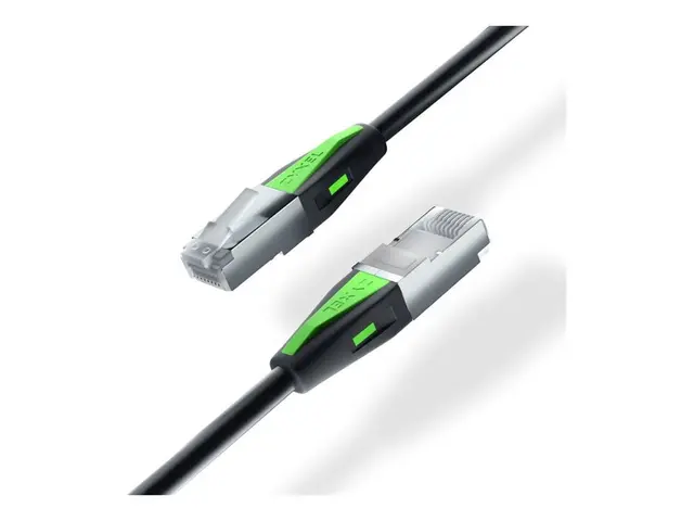 Zyxel - Nettverkskabel RJ-45 (hann) til 18 cm SF/FTP CAT 6a