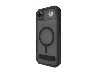 ZAGG Rainier Snap - Baksidedeksel for mobiltelefon robust - med stativ - MagSafe-samsvar - grafen - røykeblakk - for Apple iPhone Air