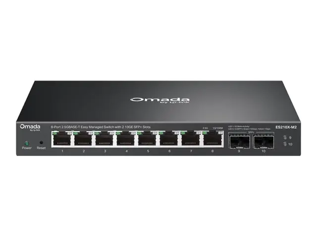 TP-Link Omada ES210X-M2 V1 - Switch L2+ Styrt 8 x 2.5GBase-T + 2 1...