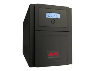 APC Easy UPS SMV SMV1000CAI - UPS AC 220/230/240 V - 700 watt - 1000 VA - 2 x batteri - 7 Ah - 7 Ah - USB, RS-232 - utgangskontakter: 6
