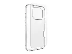 Zagg InvisibleShield Glass Elite 360 - Baksidedeksel for mobiltelefon blank - med Skjermbeskytter i herdet glass - for Apple iPhone 16 Pro