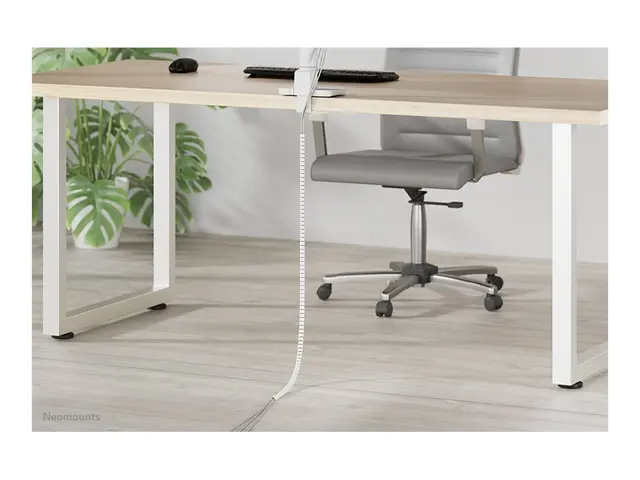 Neomounts - Kabelstyringsmuffe for 1-3 kabler, universell hvit 2 m