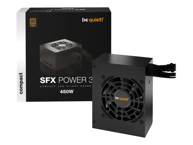 be quiet! SFX Power 3 - Strømforsyning (intern) - SFX12V 3.42/ EPS...