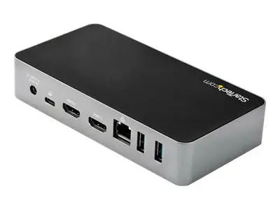 StarTech.com USB-C Dock, Dual Monitor 1080p HDMI Laptop Docking St...