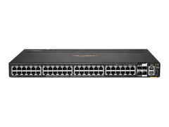 HPE Aruba 6200M 48G 4SFP+ Switch - Switch Max. Stacking Distance 10 km - L3 - Styrt - 48 x 10/100/1000 + 4 x 1 Gigabit / 10 Gigabit SFP+ (opplink / stabling) - front og side til bakside - rackmonterbar - BTO