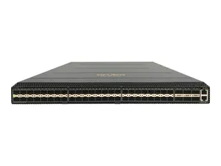 HPE Aruba CX 10000-48Y6C - Switch L3 - Styrt - 48 x 1/10/25 Gigabit Ethernet SFP / SFP+ / SFP28 + 6 x 40/100 Gigabit QSFP+ / QSFP28 - bakside til front-luftflyt - rackmonterbar
