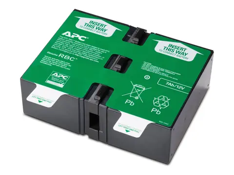 APC Replacement Battery Cartridge #123 - UPS-batteri 1 x batteri - blysyre - for P/N: BX1350M, BX1350M-LM60, SMT750RM2UCNC, SMT750RM2UNC, SMT750RMI2UC, SMT750RMI2UNC