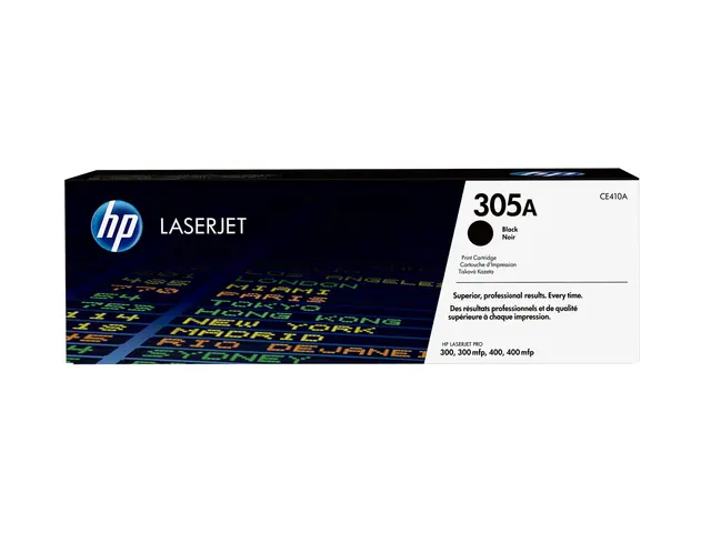 HP 305A - Svart original LaserJet tonerpatron (CE410A) for Pro 300...