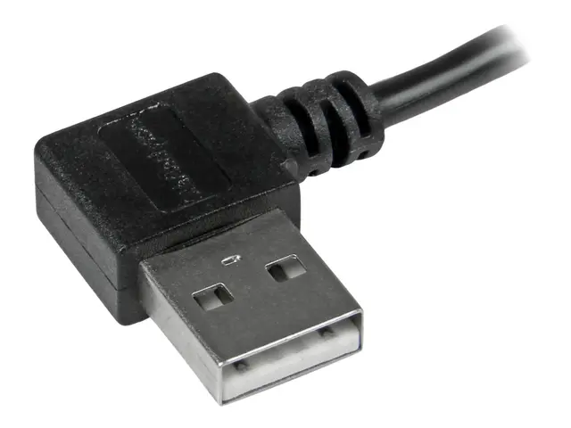 StarTech.com 1m 3 ft Micro-USB Cable with Right-Angled Connectors ...