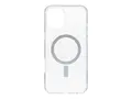 OtterBox Symmetry Series - Baksidedeksel for mobiltelefon MagSafe-samsvar - termoplastisk elastomer (TPE), polykarbonatlag - blank - for Apple iPhone 16 Plus